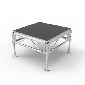 1mx1m Aluminum Stage platform waterproof with Easy Install Feature High Safety Standards Portable Stage Platform Suitable for Concerts Stage